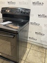 Ge Used Electric Stove 220volts (40/50 AMP) 30inches {no cord} (Black) 