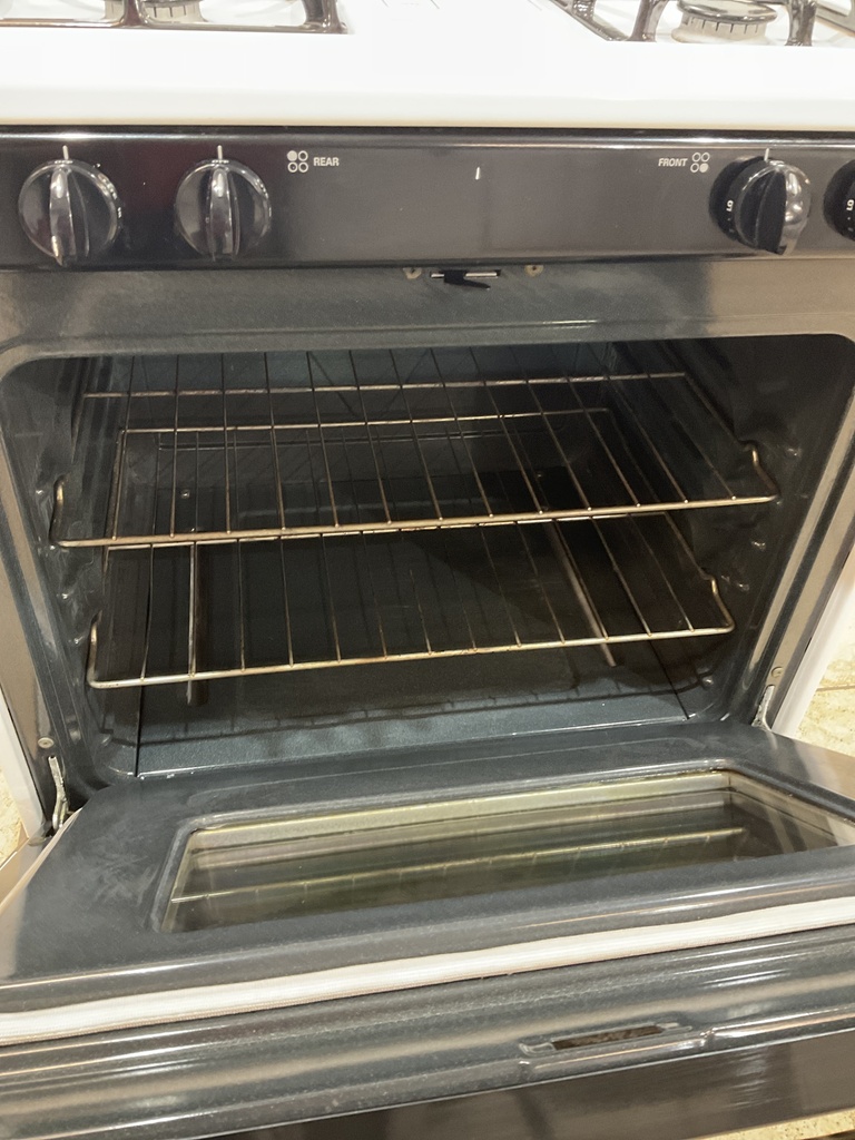 Kenmore Used Natural Gas Stove 30inches (white/black) 