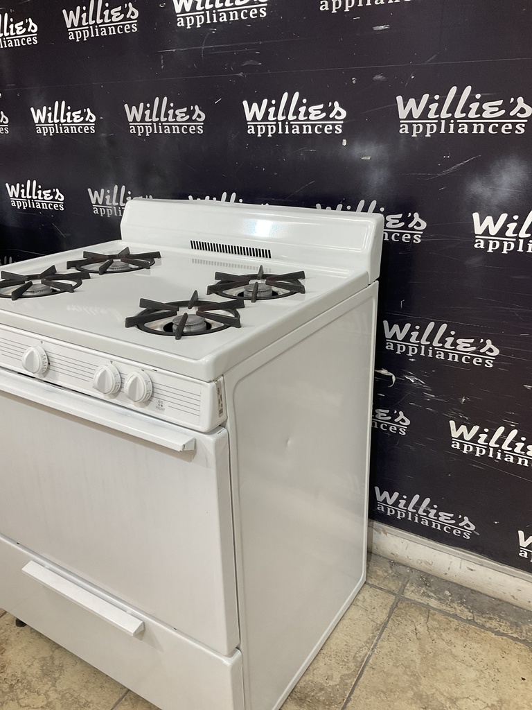 Premier Used Natural Gas Stove 30inches (White) 