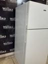 Hotpoint Used Refrigerator Top and Bottom 28x61 1/2” (white) 