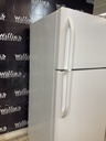 Frigidaire Used Refrigerator Top and Bottom 30x66 (White) 