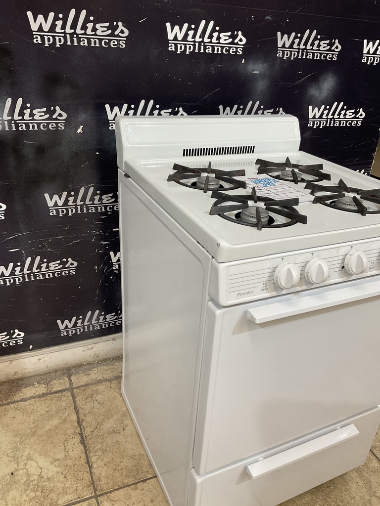 Premier Used Natural Gas Stove 24inches (White )