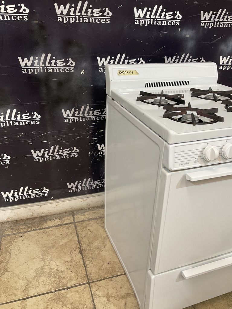 Premier Used Gas Propane Stove 24inches (White) 