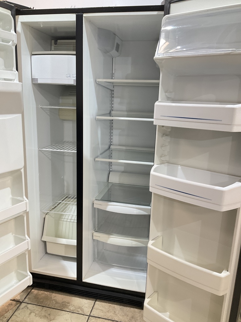 Hotpoint Used Refrigerator Side by Side 36x69 1/2” (Stainless Steel) 