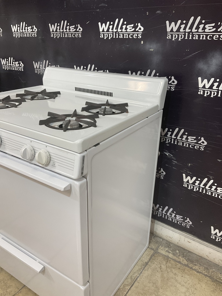 Premier Used Natural Gas Stove 30inches (White) 