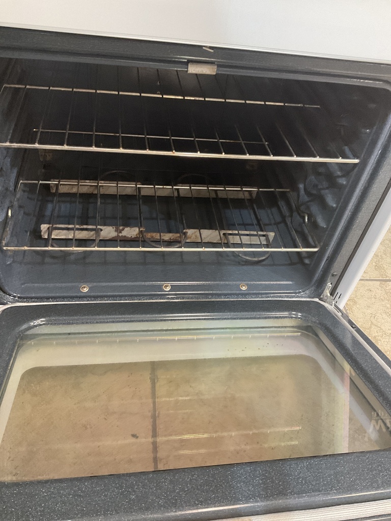 Ge Used Electric Stove Double Oven 220volts (40/50 AMP) 30inches {3 prong} (White) 