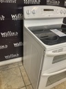 Ge Used Electric Stove Double Oven 220volts (40/50 AMP) 30inches {3 prong} (White) 