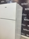 Hotpoint Used Refrigerator Top and Bottom 28x61 1/12” (White) 