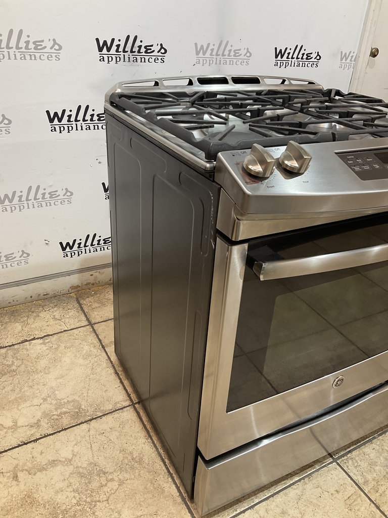 Ge Used Natural Gas Stove 30inches (Stainless Steel) 