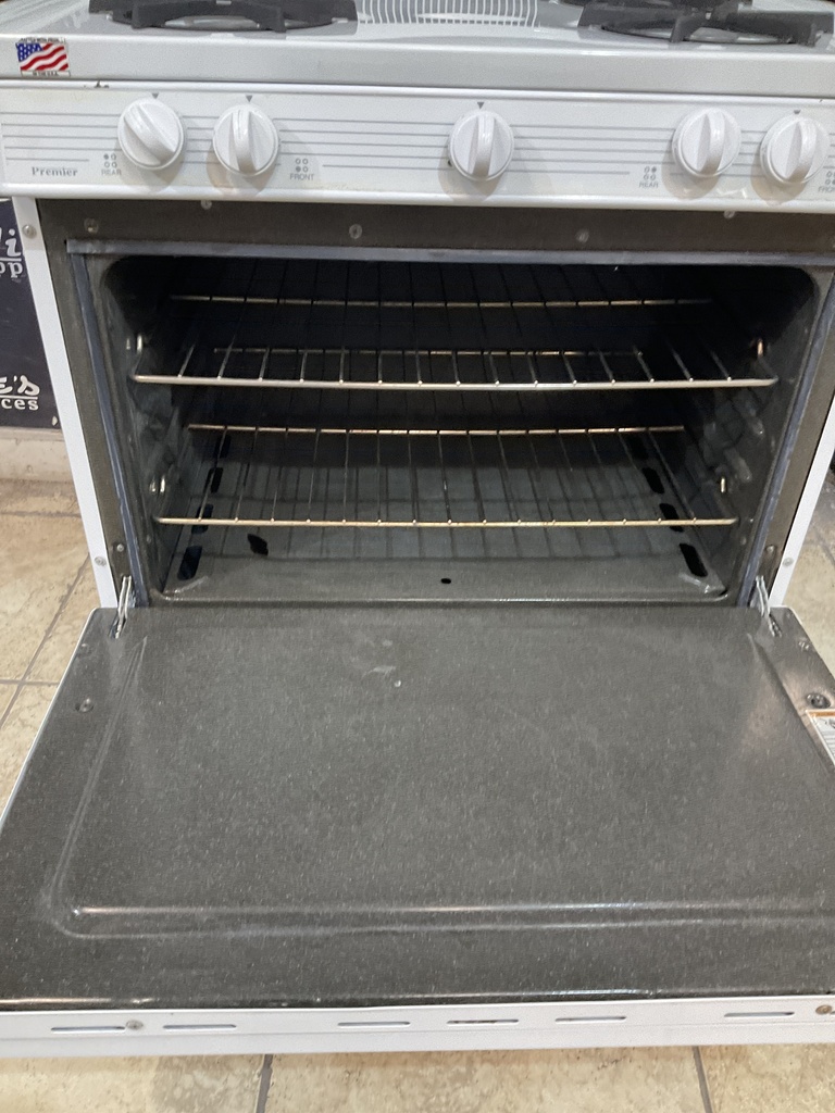 Premier Used Natural Gas Stove 30inches (White) 
