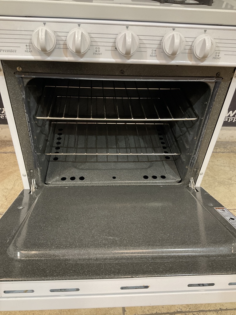 Premier Used Natural Gas Stove 24inches (White) 