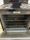 Ge Used Electric Stove 220volts (40/50 AMP) 30inches {no cord} (Stainless steel) 