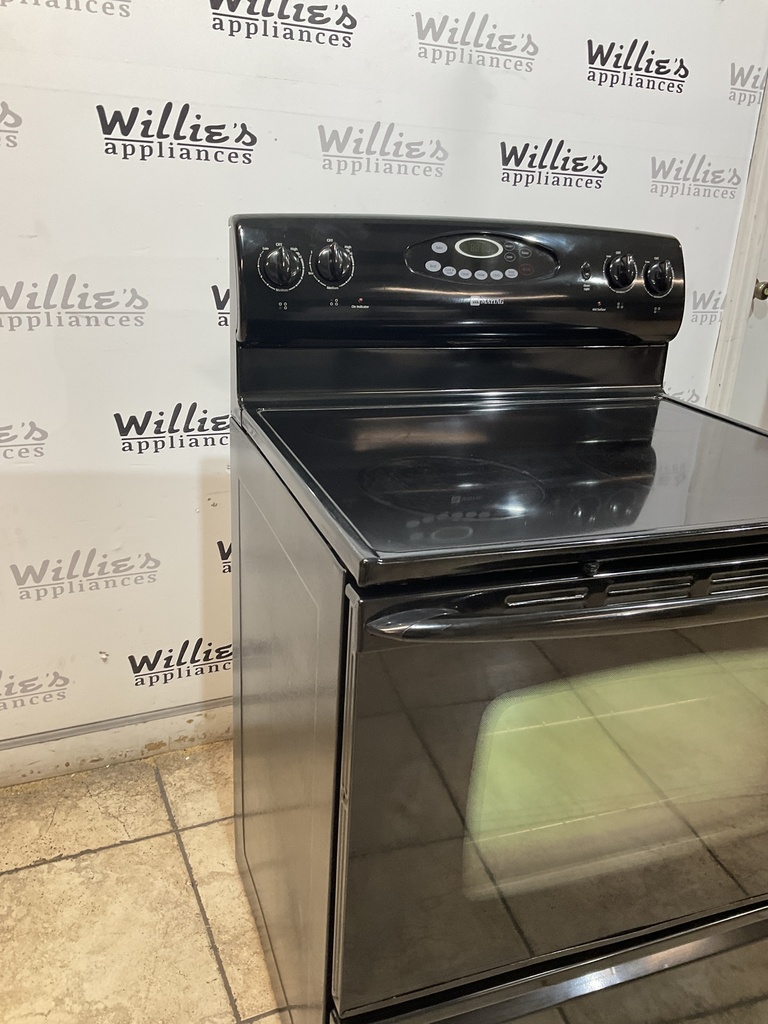 Maytag Used Electric Stove 220volts (40/50 AMP) 30inches {3 prong} (Black) 