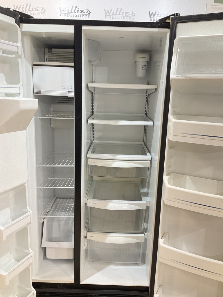 Ge Used Refrigerator Side by Side 34x67 1/2” (Stainless Steel) 