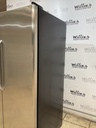 Ge Used Refrigerator Side by Side 34x67 1/2” (Stainless Steel) 