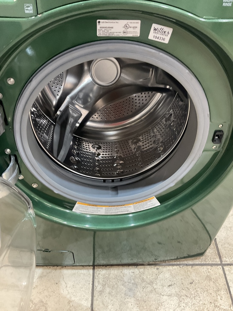 Lg Used Washer Front-load 27inches (Green) 