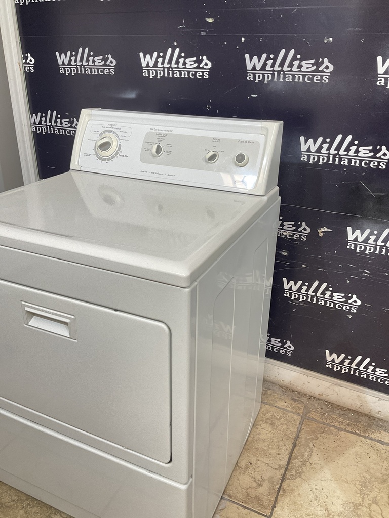 Kenmore Used Electric Dryer 220volts (30 AMP) 27inches {3 prong} (White) 