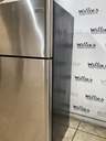 Frigidaire Used Refrigerator Top and Bottom 30x65 1/2” (Stainless Steel) 