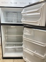 Frigidaire Used Refrigerator Top and Bottom 30x65 1/2” (Stainless Steel) 