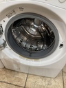 Lg Used Natural Gas Set Washer/Dryer Front-load 27inches (White) 