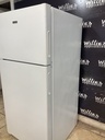 Hotpoint Used Refrigerator Top and Bottom 28x61 1/2” (White) 
