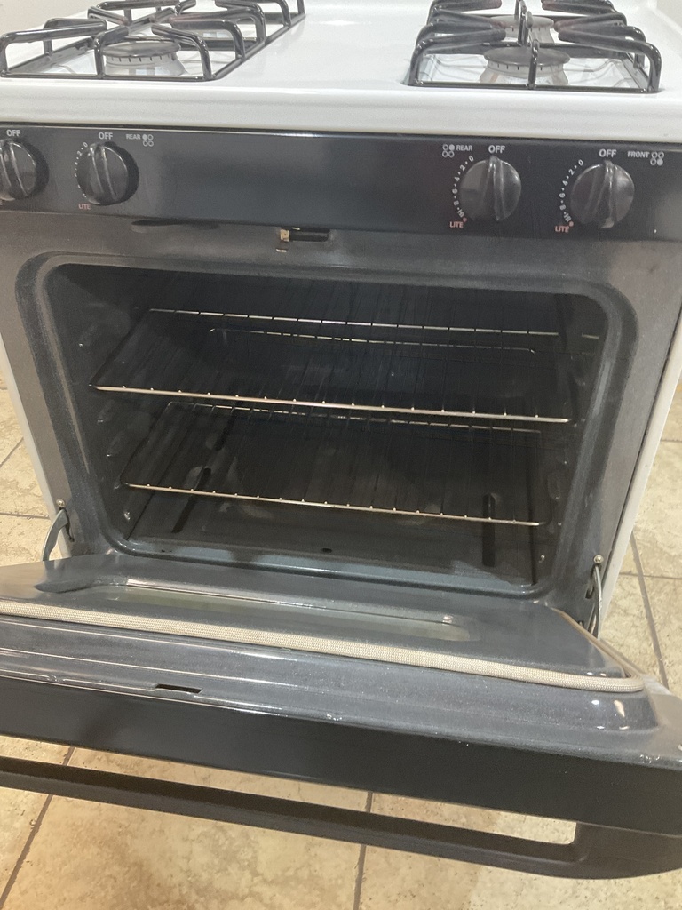 Kenmore Used Gas Propane Stove 30inches (White/black) 