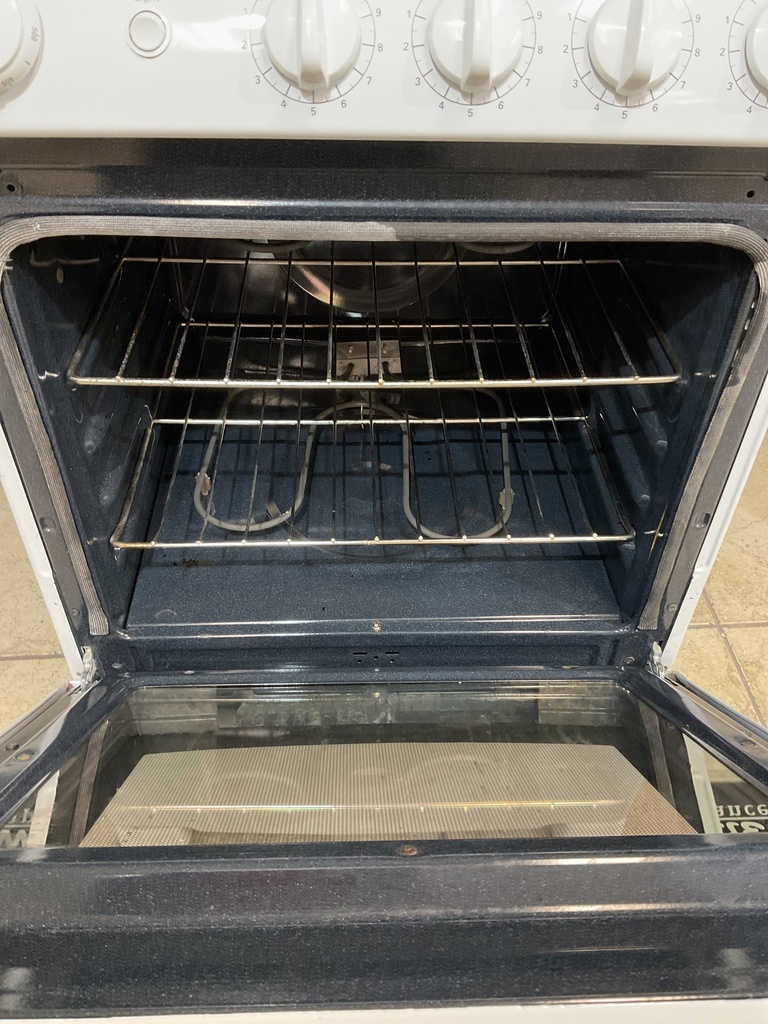 Hotpoint Used Electric Stove 220volts (40/50 AMP) 24inches {no cord} (White) 