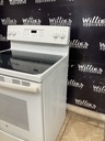 Ge Used Electric Stove 220volts (40/50 AMP) 30inches {4 prong} (white) 