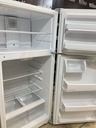 Hotpoint Used Refrigerator Top and Bottom 28x61 1/2” 