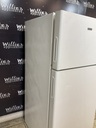 Hotpoint Used Refrigerator Top and Bottom 28x61 1/2” 
