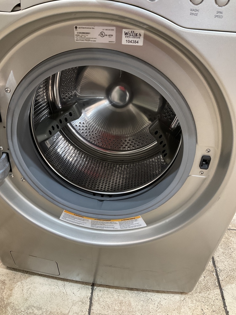 Lg Used Washer Front-load 27inches (grey) 