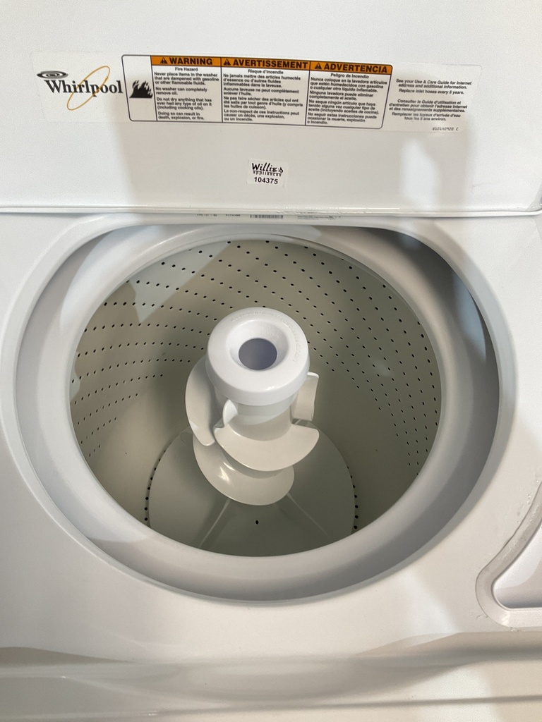 Whirlpool Used Washer Top-load 27inches (White) 