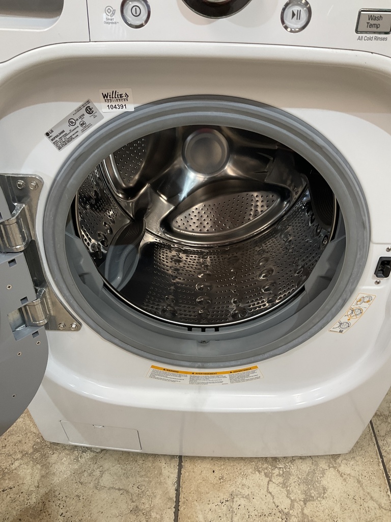 Lg Used Washer Front-load 27inches (White) 