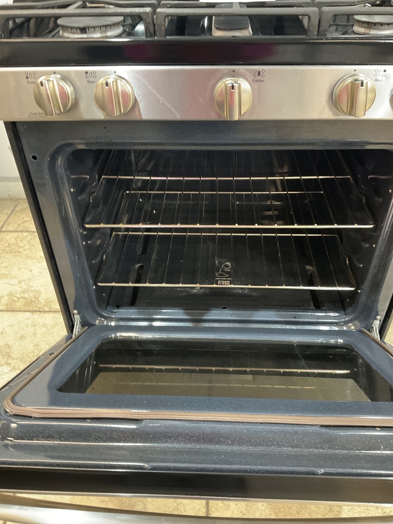 Ge Used Gas Propane Stove 30inches (Stainless Steel) 
