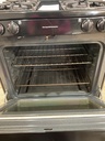 Ge Used Natural Gas Stove 30inches (Black) 