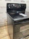 Whirlpool Used Electric Stove 220volts (40/50 AMP) 30inches {3 prong} (Black) 