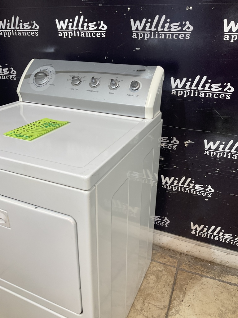 Kenmore Used Electric Dryer 220 volts (30 AMP) 27inches {3 prong} (White) 
