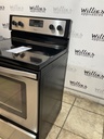 Whirlpool Used Electric Stove 220volts (40/50 AMP) 30inches {4 prong} (Stainless steel) 