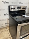 Whirlpool Used Electric Stove 220volts (40/50 AMP) 30inches {4 prong} (Stainless steel) 