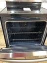 Samsung Used Electric Stove 220volts (40/50 AMP) 30inches {no cord} (Stainless Steel) 