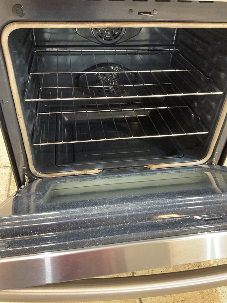 Samsung Used Electric Stove 220volts (40/50 AMP) 30inches {no cord} (Stainless Steel) 