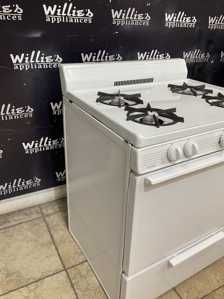 Premier Used Natural Gas Stove 30inches (white) 
