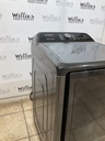 Samsung Used Electric Dryer 220volts (30 AMP) 27inches {4 prong} (Dark Grey) 