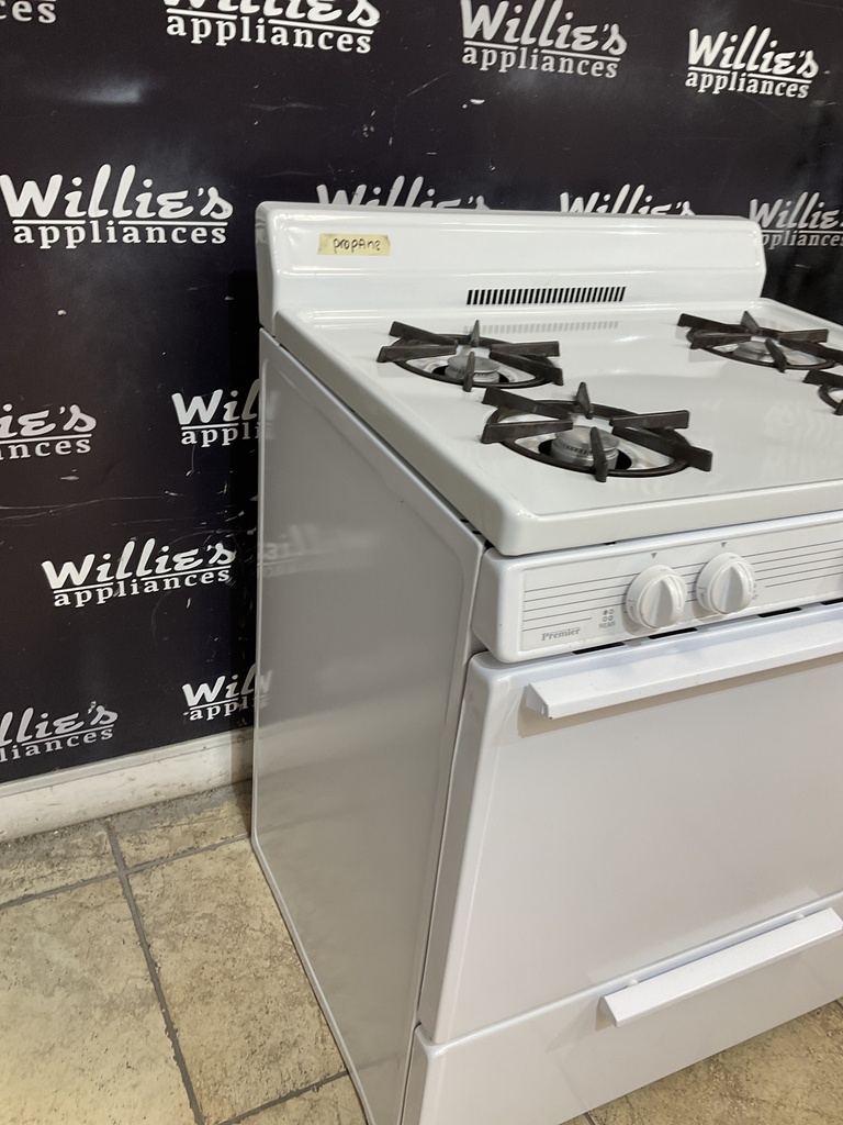 Premier Used Gas Propane 30inches (White) 