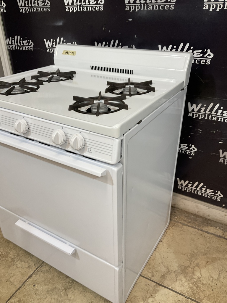 Premier Used Gas Propane 30inches (White) 