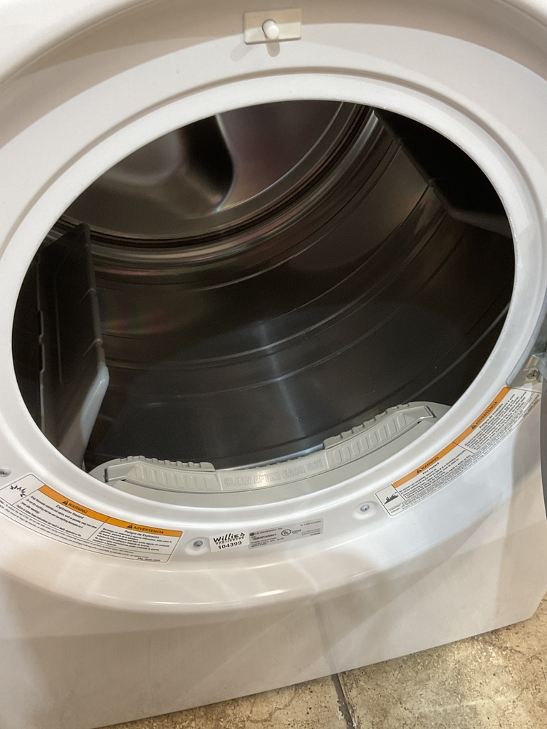 Lg Used Electric Dryer 220volts (30 AMP) 27inches {3 prong} (White) 