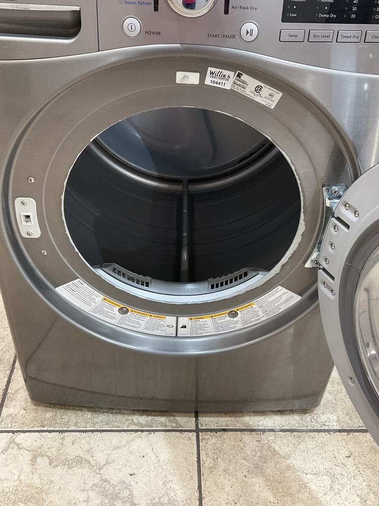 Kenmore Used Electric Dryer 220volts (30 AMP) 27inches {3 prong} (Grey) 