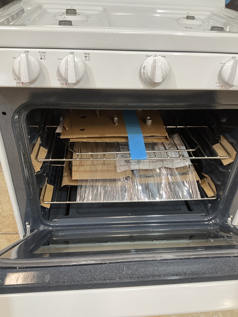 Ge Open Box Natural Gas Stove 30inches (white)