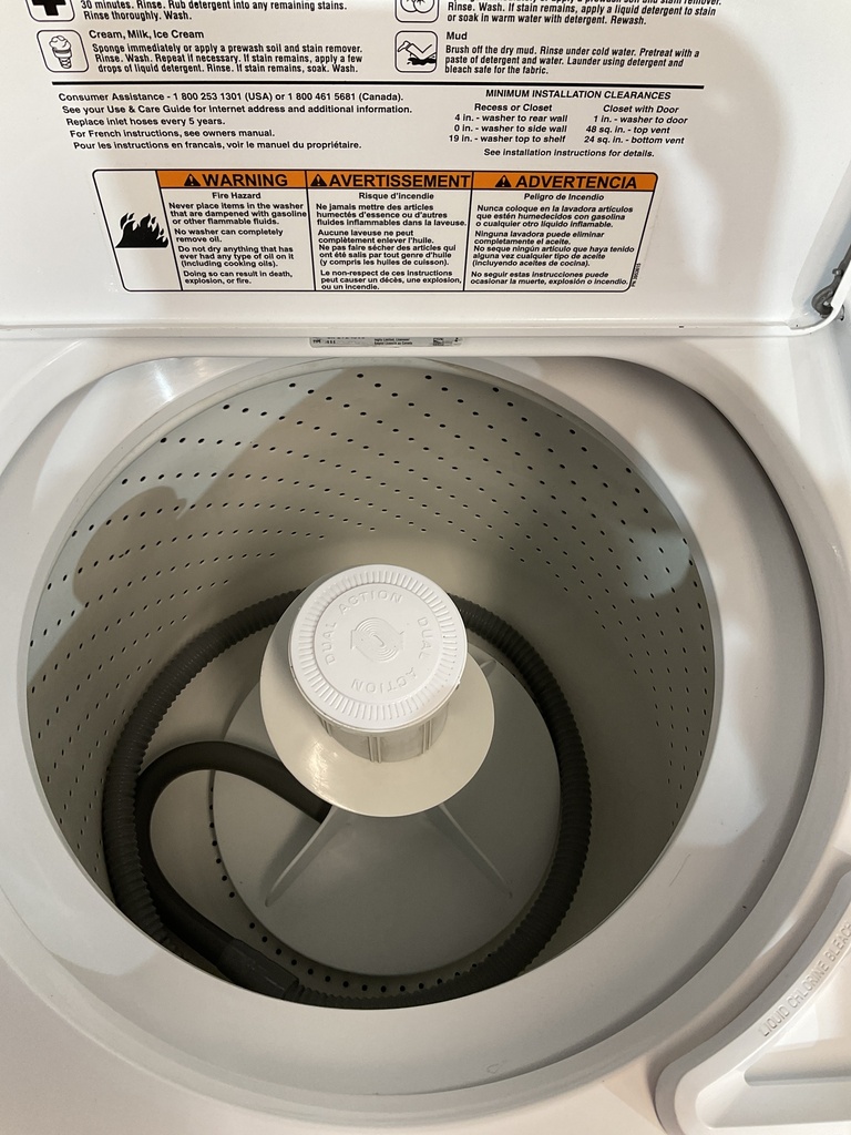 Whirlpool Used Washer Top-load 27inches (White) 