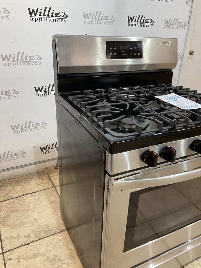 Frigidaire Used Gas Propane Stove 30inches (Stainless Steel) 